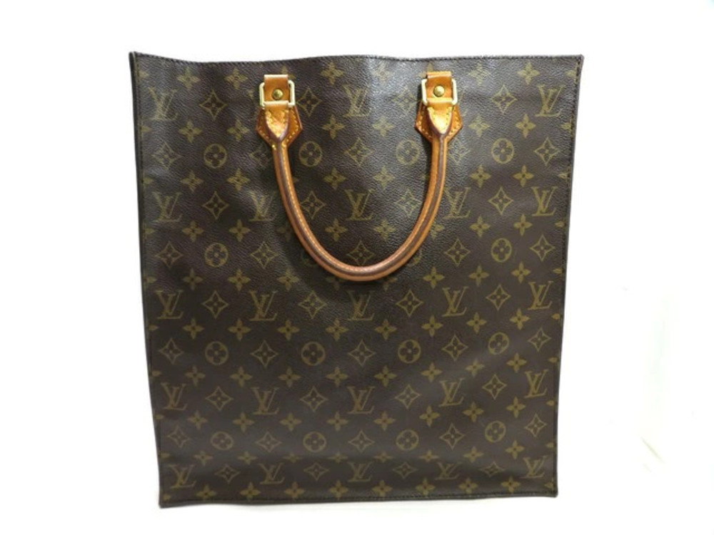 LOUIS VUITTON Tote Bag Sac Plat Monogram